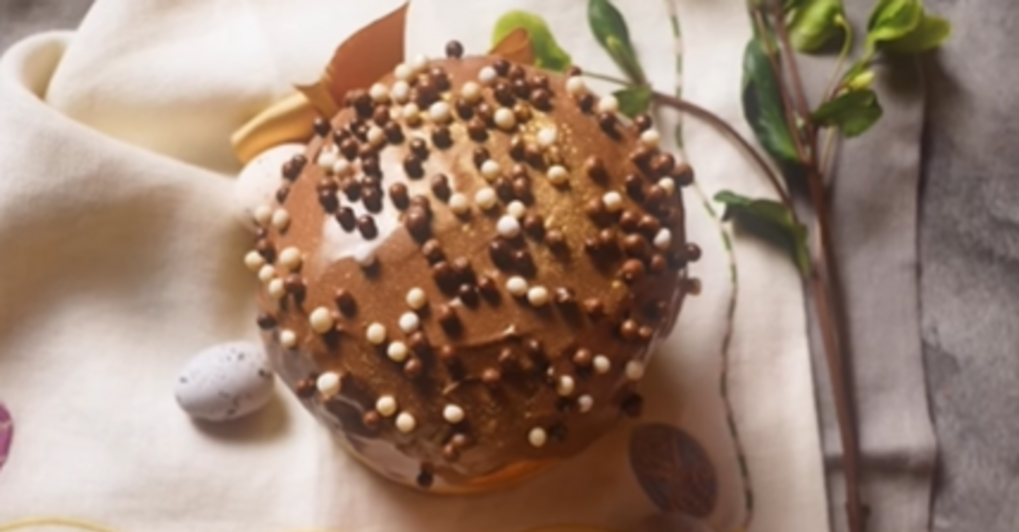 Молочна глазур на паску: рецепт