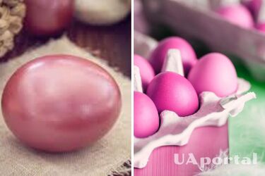 Идеальный розовый цвет без красителей: как покрасить яйца на Пасху свеклой