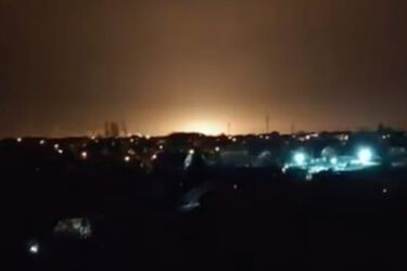 Дроны атаковали Луганщину: загорелся пожар в Алчевске (фото, видео)