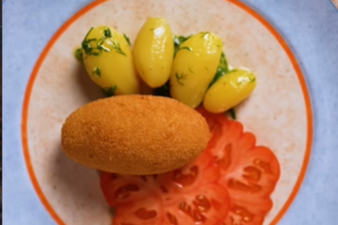 Котлета по-киевски из карпа