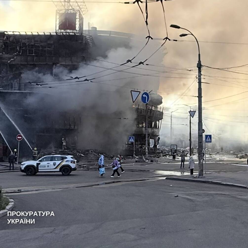 Московиты бомбили Украину как в последний раз