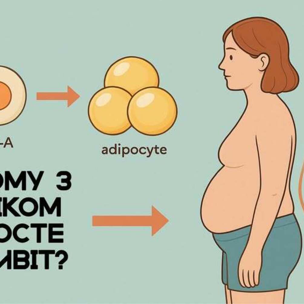 Почему с возрастом жир откладывается на талии и так тяжело худеть?