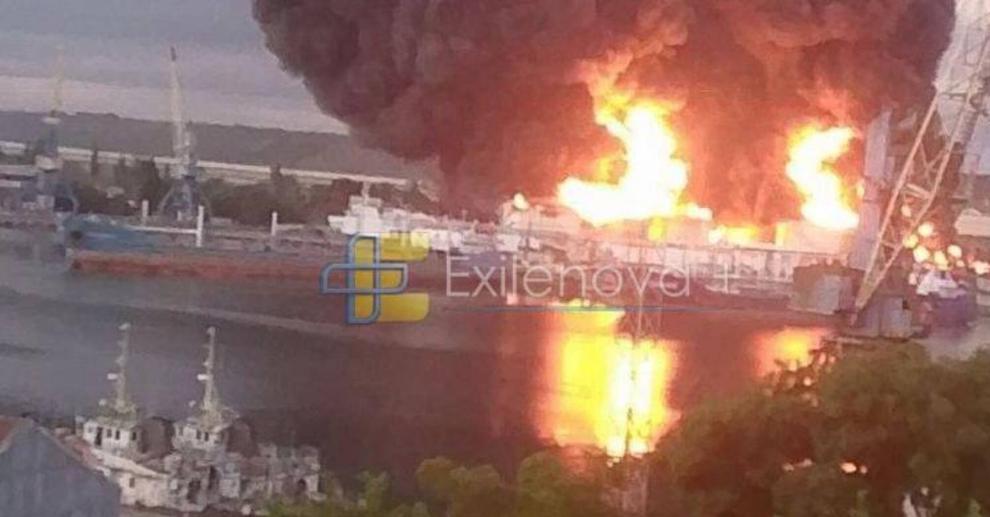 В окупованому Криму пролунали вибухи: під удар потрапили будівля ФСБ рф та Таврійська ТЕС (фото, відео)  