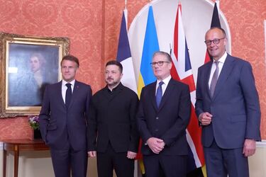 Зеленський зустрівся з лідерами Франції, Британії та Німеччини: про що говорили