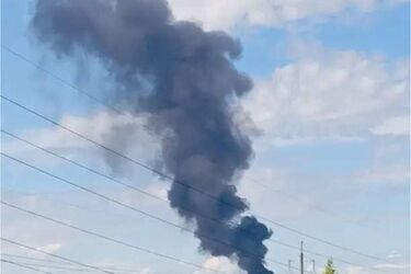 Дроны атаковали Москву и Ленинградскую область: загорелся пожар в порту Усть-Луга (фото, видео)