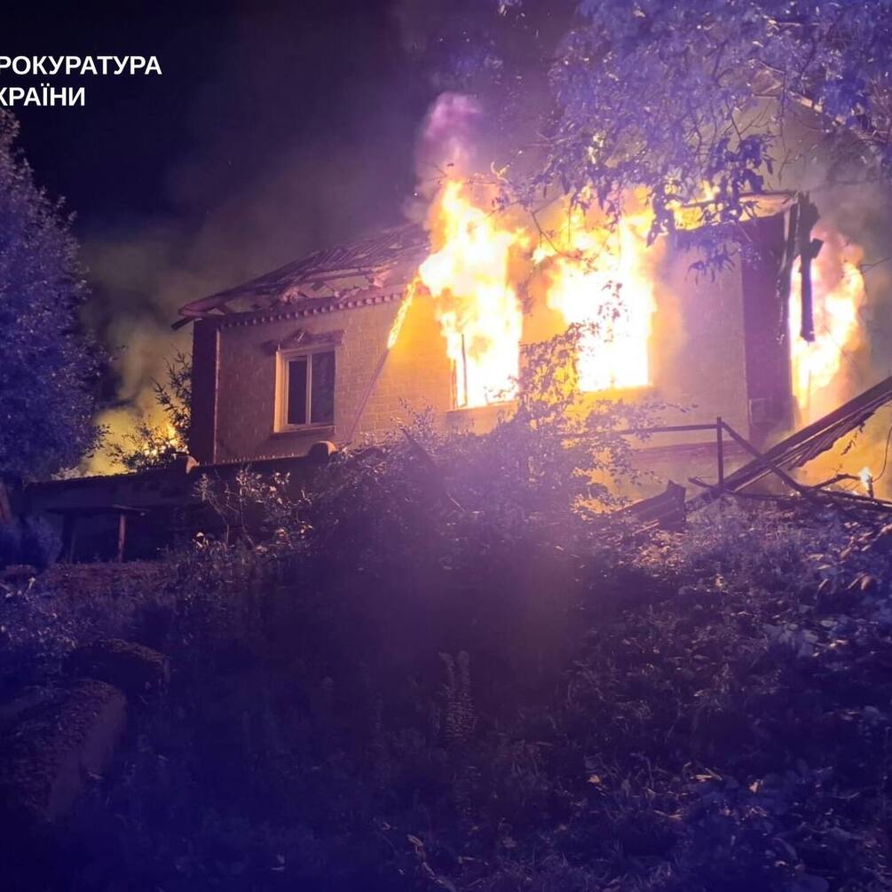 Российский дрон атаковал Харьковщину: поврежден жилой дом, погибла женщина (фото)