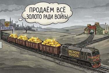 Россия вывозит около 80% добытого золота
