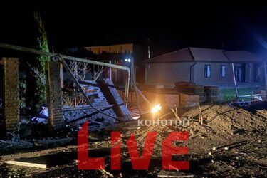Російська армія атакувала Конотоп дронами: пошкоджено лікарні, заклади освіти, ГТС та залізницю (фото)