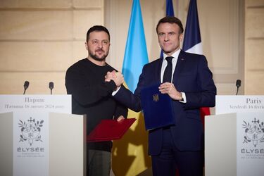 Зеленский встретился с Макроном в Нью-Йорке: о чем говорили