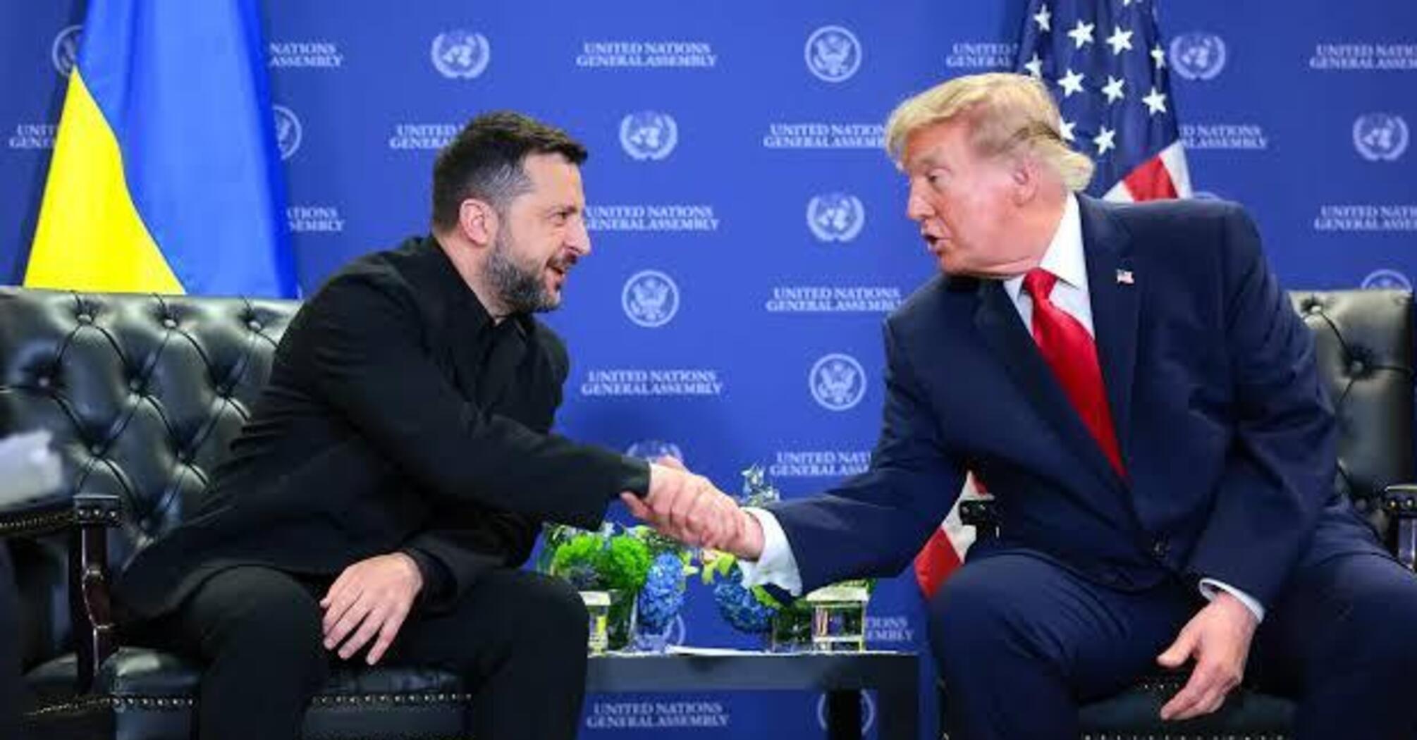 Зеленский встретился с Трампом в Нью-Йорке: о чем общались