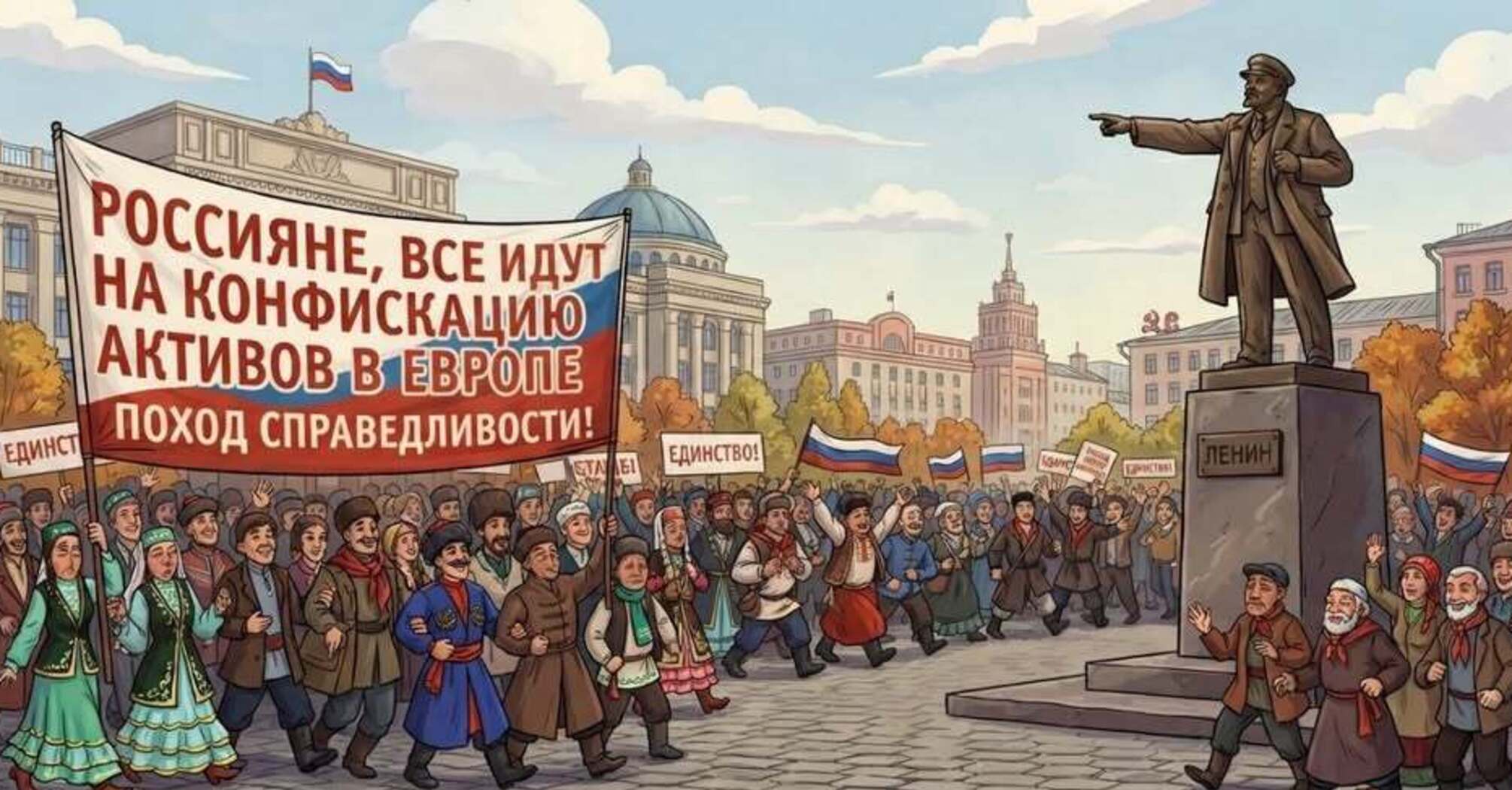 Потрібні дзеркальні відповіді Європи Кремлю в сфері конфіскації активів
