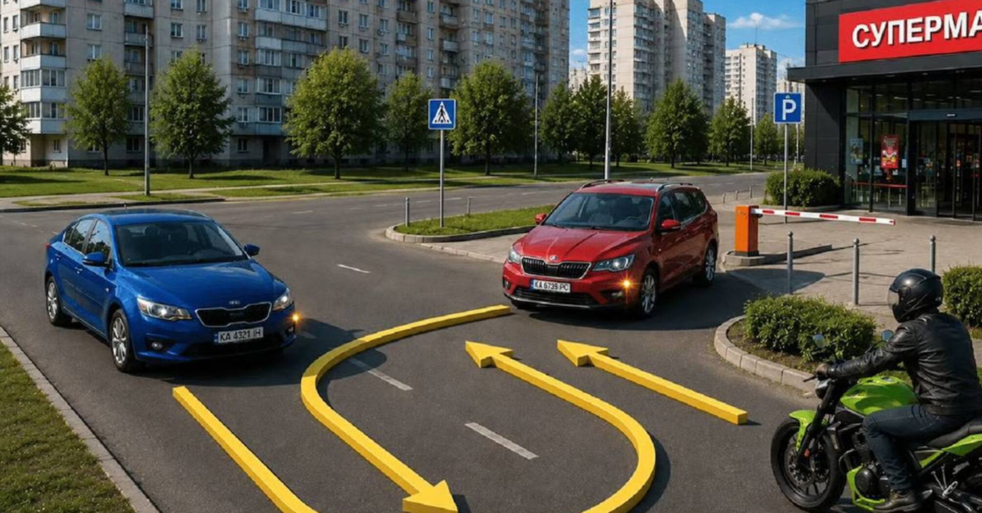 Лише 1 із 5 водіїв правильно розв’язує цю задачу з ПДР: пояснення